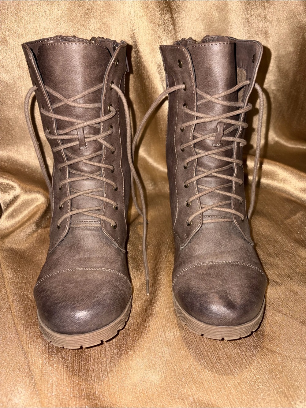 Not Rated Suede Ankle Boot in Light Brown